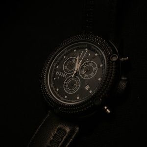 Versace leather watch